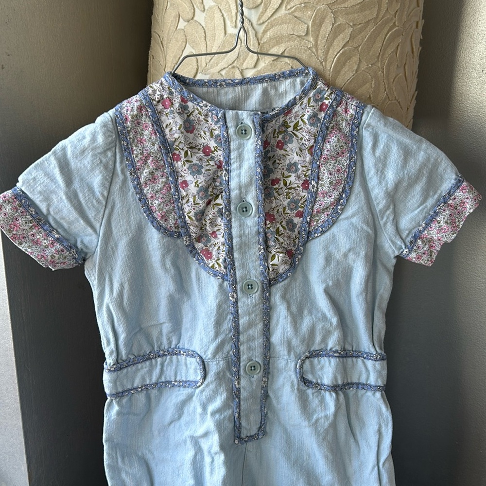 zara collections flower boiler suit